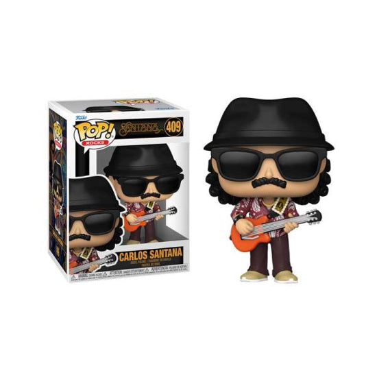 Funko POP Music Carlos Santana Vinyl Action Figure New