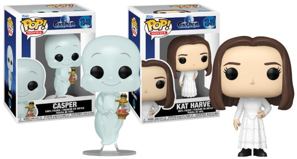 Funko POP Movies Casper 30th Anniversary Set Of 2 Vinyl Figures New