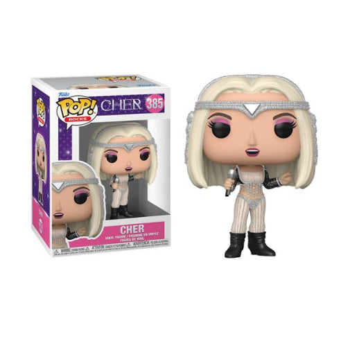 Funko POP Music Cher Living Proof Glitter Vinyl Action Figure New