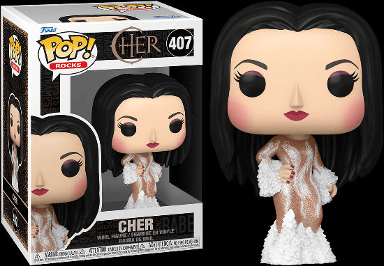 Funko POP Music Cher Met Gala 1974 Vinyl Action Figure Brand New