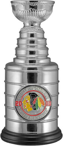 NHL Hockey Chicago Blackhawks 8" Stanley Cup Replica 2010 Trophy Brand New