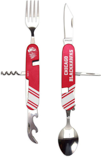 NHL Hockey Chicago Blackhawks Utensil Multi-Tool Brand New