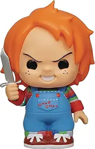 Monogram Childs Play Chucky Figural Bank Figure New