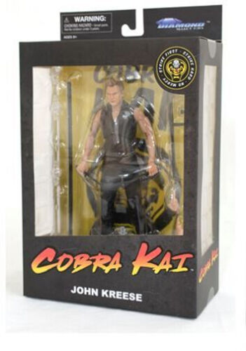 Diamond Select Toys Cobra Kai John Kreese Action Figure Brand New