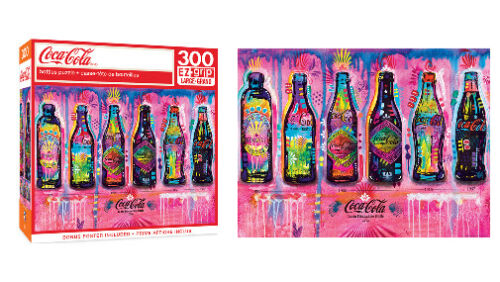 Masterpieces Coca Cola Bottles 300 Piece Puzzle Brand New
