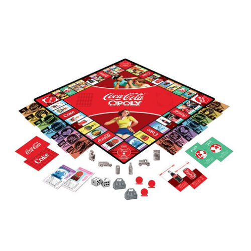 Masterpieces Coca Cola Opoly Board Game Brand New