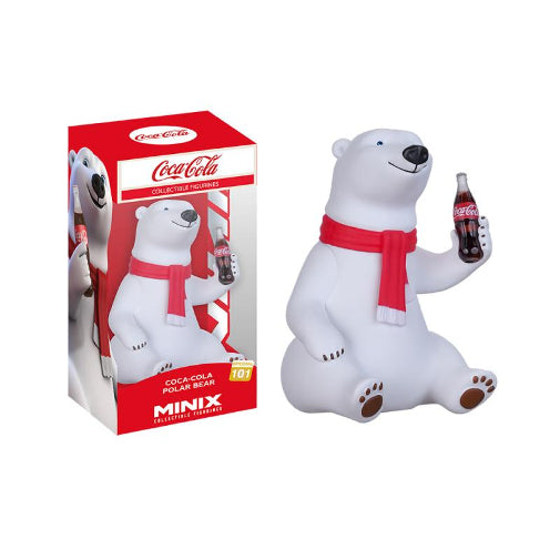 MINIX Holiday Coca Cola Polar Bear Vinyl Figure New
