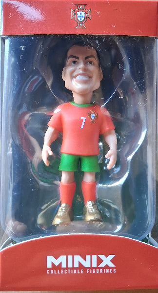 Minix Sports Soccer FIFA World Cup 2026 Portugal Cristiano Ronaldo 7CM Vinyl Figure New