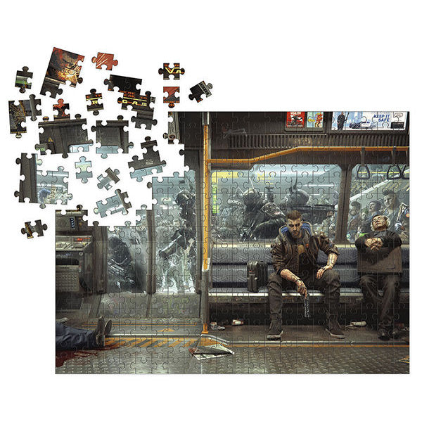 Dark Horse CyberPunk 2077 Metro Life 1000 Piece Puzzle New
