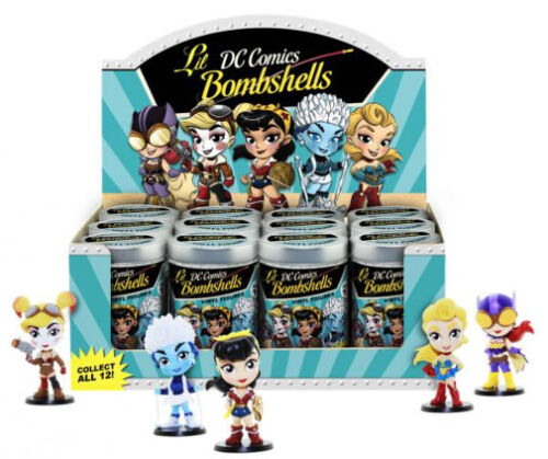 Cryptozoic DC Comics Lil Bombshells Series 2 Vinyl Figures Case Of 12 Brand New
