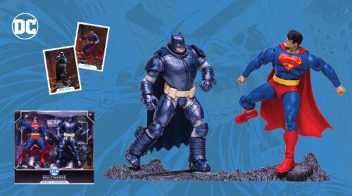 McFarlane DC Collector Multipack Superman Vs Batman 2 Pack Action Figures New