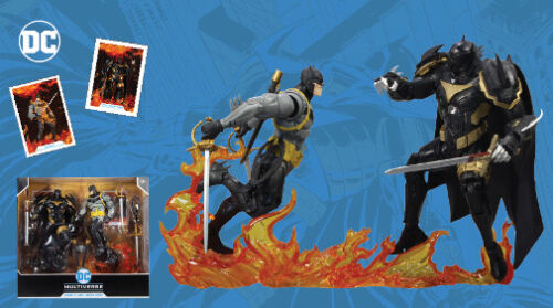 McFarlane DC Collector Multipack White Knight Batman VS Azbat 2 Pack Figures New