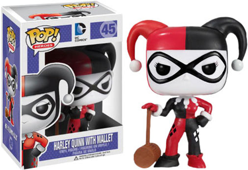 Funko POP Movies DC Harley Quinn With Mallet Vinyl Action Figure New