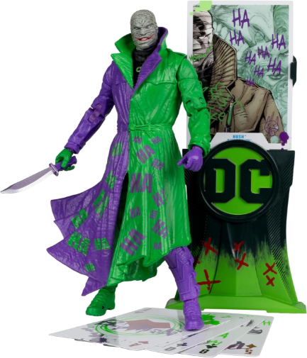McFarlane Toys DC Multiverse 7" Hush Jokerized Gold Label Action Figure New
