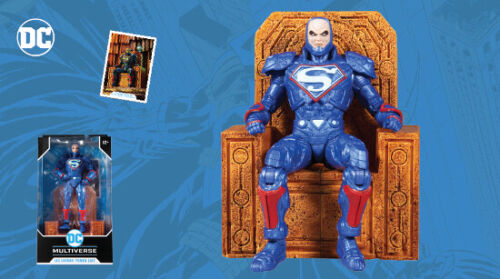 McFarlane DC Multiverse 7" Lex Luthor In Power Suit Action Figure Brand New