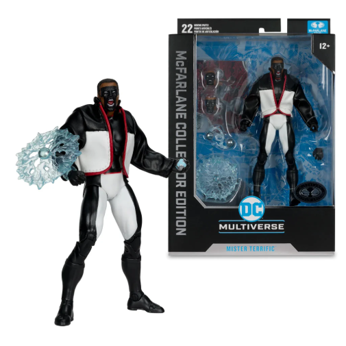 McFarlane Toys DC Multiverse Mister Terrific Platinum Edition Figure New