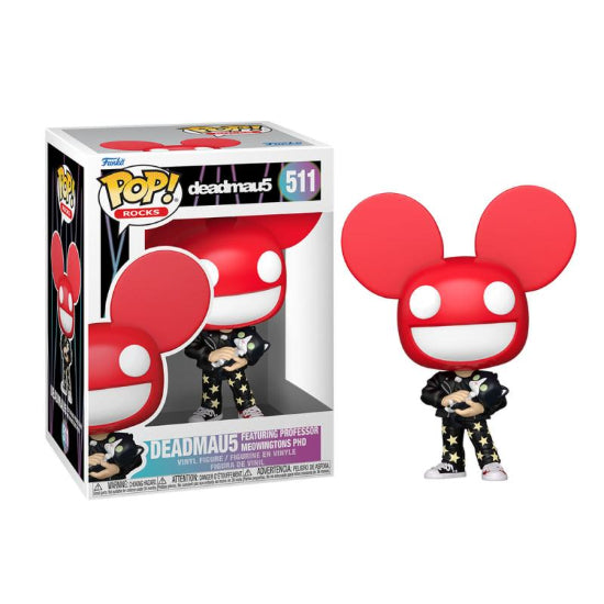 Funko POP Music Deadmau5 With Cat Vinyl Figure New