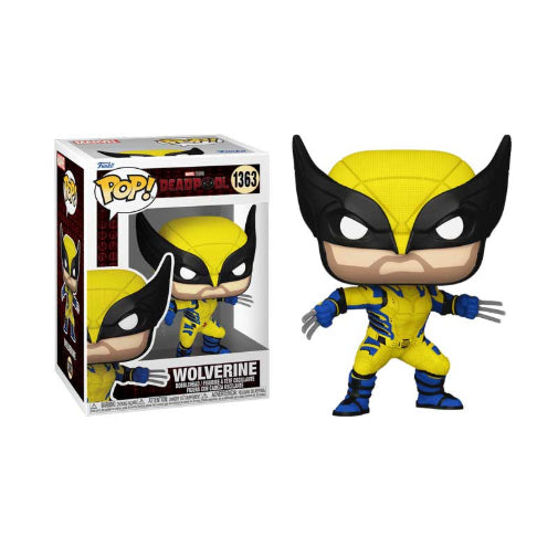 Funko POP Movies Marvel Deadpool 3 Wolverine Vinyl Figure New