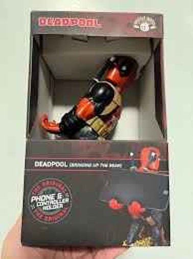 Cable Guy Marvel DeadPool Phone Controller Holder Figure New