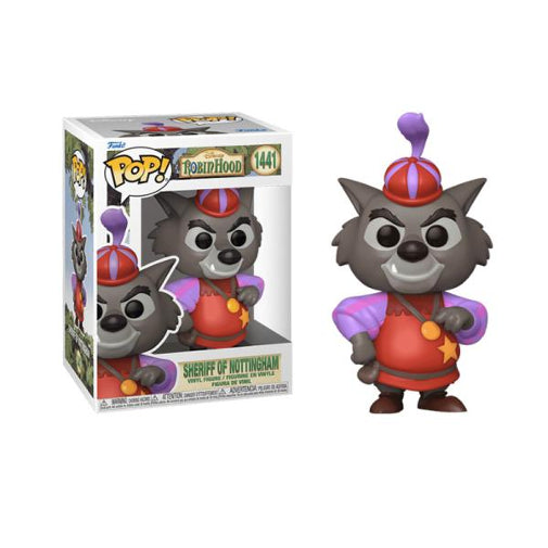 Funko POP Movies Disney Robin Hood Sheriff Of Nottingham Vinyl Figure New