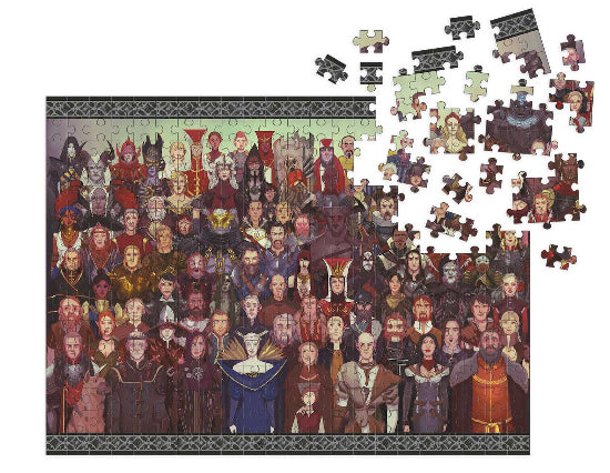 Dark Horse Dragon Age Cast Of Thousands 1000 Piece Puzzle New