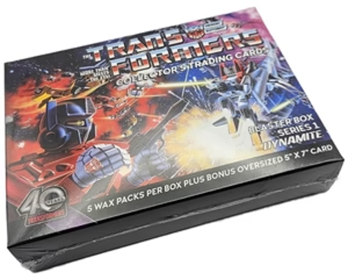 2024 Dynamite Entertainment 40th Anniversary Transformers Blaster Box Sealed