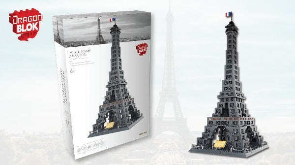 Dragon Blok Lego Architect Eiffel Tower Paris France 1002 Building Set Brand New