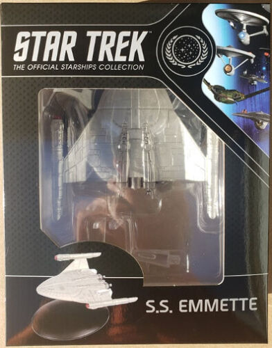 Eaglemoss Star Trek Starship USS Collection S.S. Emmette Ship Brand New