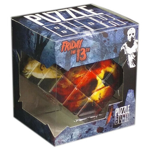 Mezco Friday The 13th Jason Voorhess 3D Puzzle Blox Brand New
