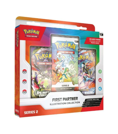 Pokemon TCG First Partner Illustration Collection Series 2 Box Factory Sealed