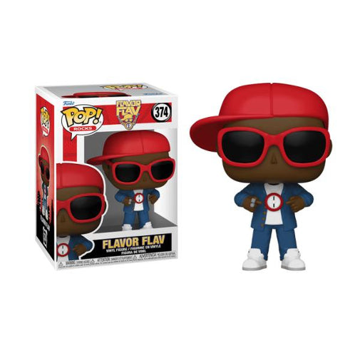 Funko POP Music Flavor Flav Vinyl Action Figure New