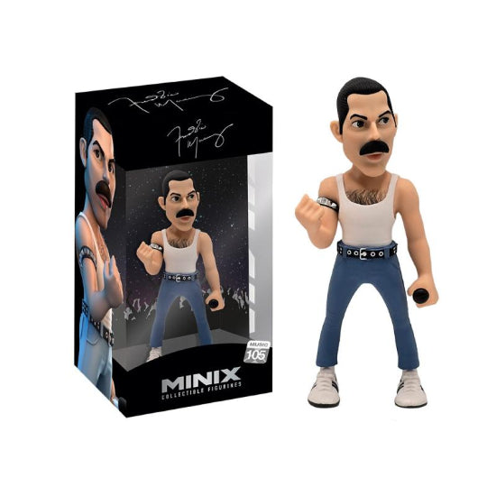 Minix Music Freddie Mercury Vinyl Figure New