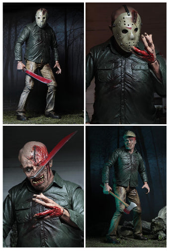 NECA Friday The 13th Jason Voorhees 1/4 Scale Action Figure Brand New