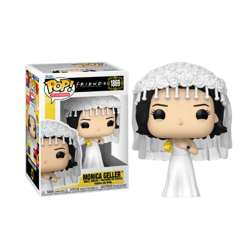 Funko POP TV Shows Friends Monica Geller Wedding Dress Vinyl Figure New