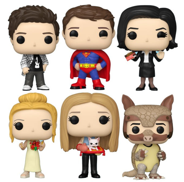 Funko POP TV Television Friends Series 6 Complete Set Of 6 Vinyl Figures New