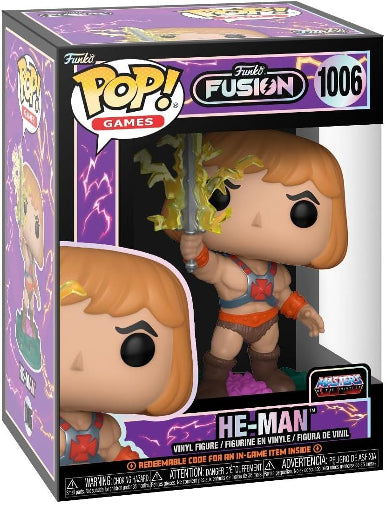 Funko POP Fusion Movies He-Man Vinyl Action Figure New