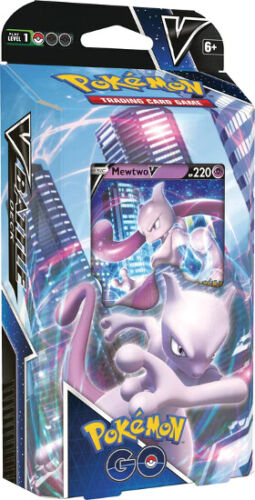 Pokemon Trading Card Game TCG GO Mewtwo V Battle Deck Box Brand New