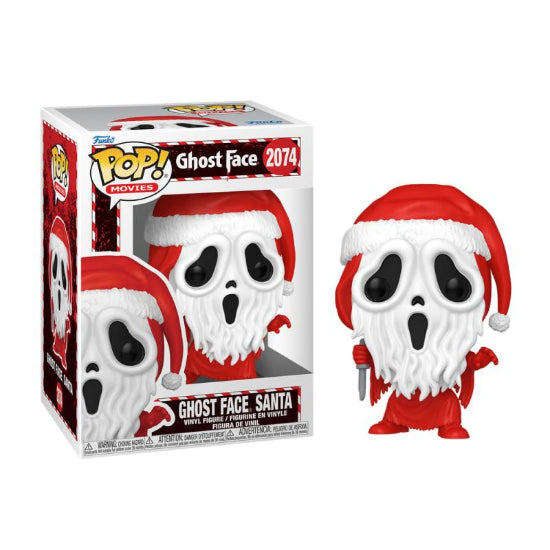 Funko POP Movies Horror Scream Ghostface Santa Vinyl Figure New