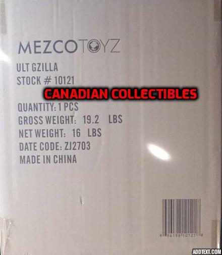 Mezco Toys Toyz Ultimate Godzilla King Of Monsters 18" Action Figure Brand New