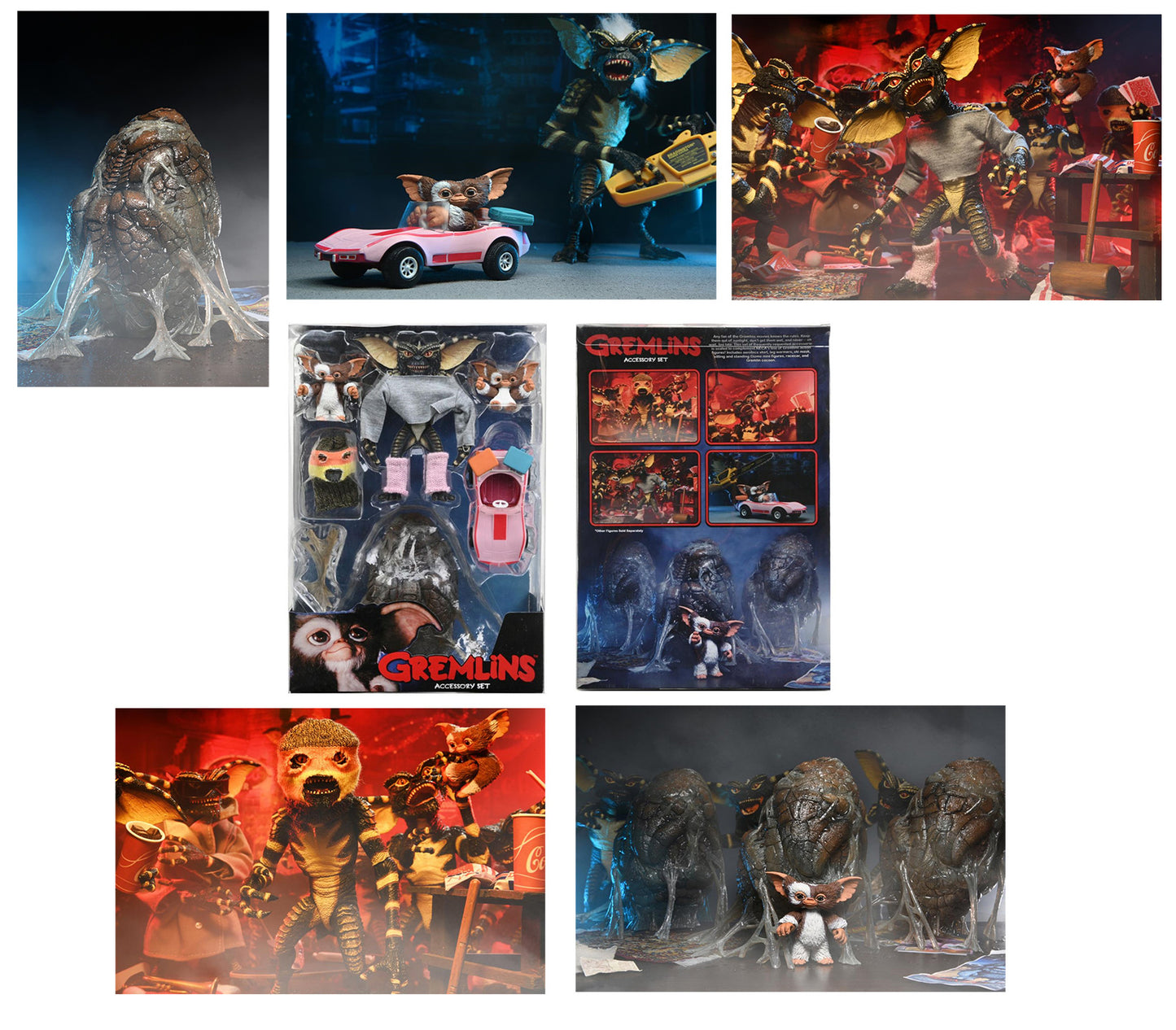 NECA Gremlins 1984 Accessory Pack Brand New