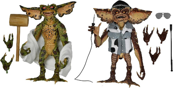 NECA Gremlins 2 Tattoo Gremlins 2 Pack Action Figures Brand New