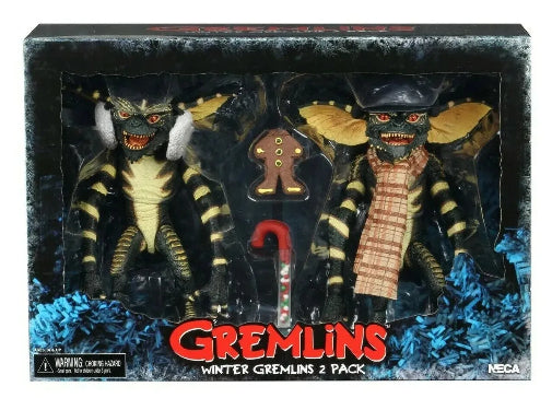 NECA Gremlins Christmas Carol Action Figure Set 2 Brand New
