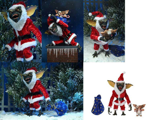NECA Gremlins Santa Stripe With Gizmo Action Figure Brand New