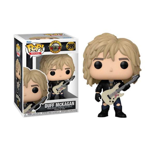 Funko POP Music Guns N Roses Duff McKagan 1980 Vinyl Action Figure New