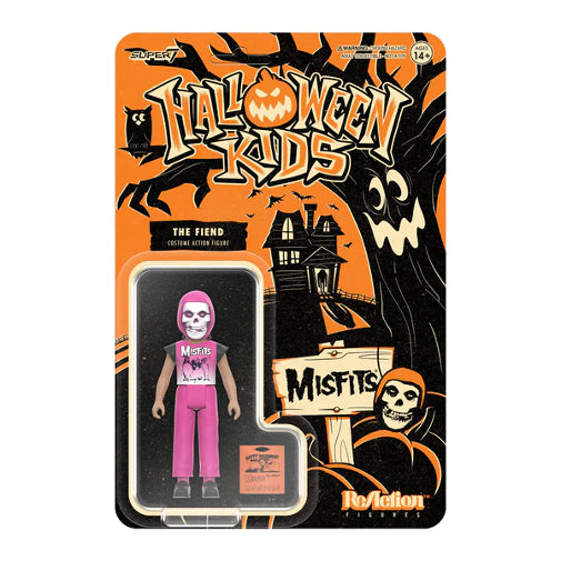 Super 7 Halloween Kids Reaction Misfits Boy Action Figure New