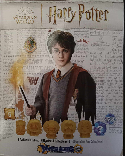 Mashems Harry Potter Display Box/Case Of 20 Sphere Capsules Series 6 Brand New
