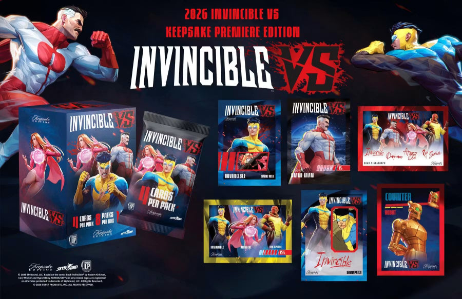 2026 Super Products Invincible Vs Keepsake Premier Collectors Box Factory Sealed