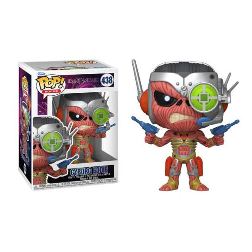 Funko POP Music Iron Maiden Cyborg Vinyl Action Figure Brand New