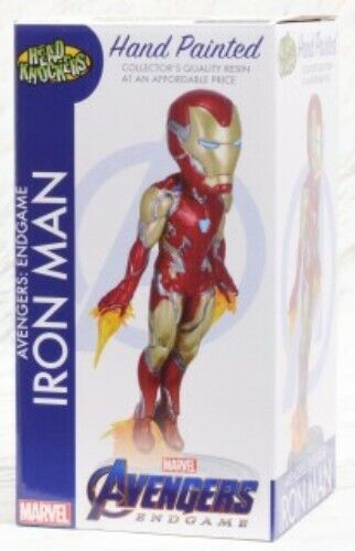 NECA Avengers Iron Man Endgame Head Knocker Bobble Head Figure Brand New