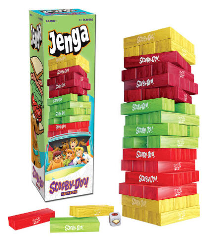 JENGA Scooby Doo Collectors Edition Board Game Brand New